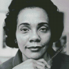 Monochrome Coretta King Diamond Painting