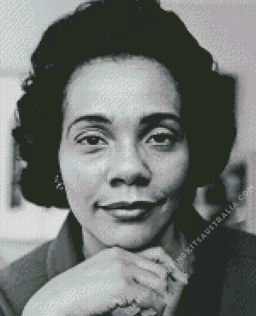 Monochrome Coretta King Diamond Painting