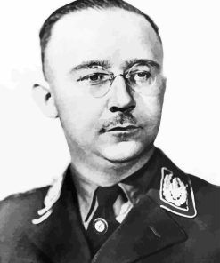 Monochrome Heinrich Himmler Diamond Painting