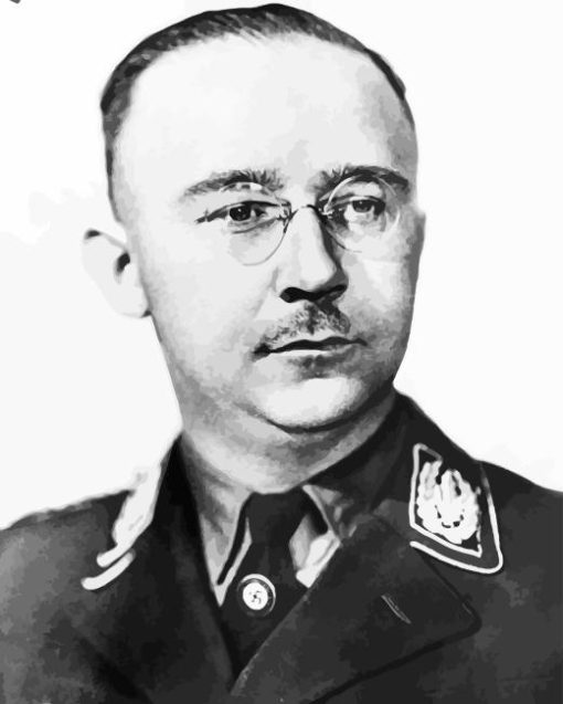 Monochrome Heinrich Himmler Diamond Painting