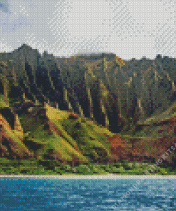 Napali Coast State Park Diamond Painting