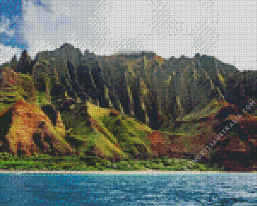 Napali Coast State Park Diamond Painting