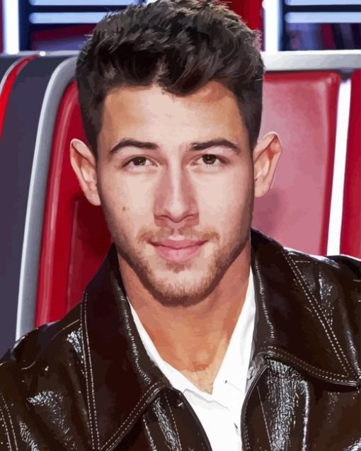 Nick Jonas Diamond Painting