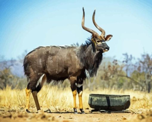 Nyala Animal Diamond Painting