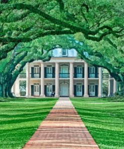 Oak Alley Plantation Diamond Painting