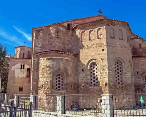 Ohrid Saint Sophia Diamond Painting