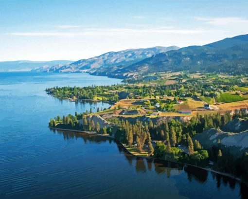 Okanagan Lake Diamond Painting