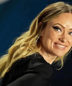 Olivia Wilde Smiling Diamond Painting