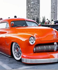 Orange Mercury Lead Sled Diamond Painting