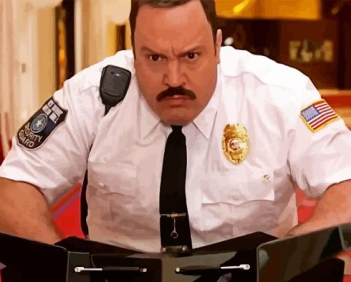 Paul Blart Diamond Painting