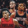 Portland Trail Blazers Diamond Painting