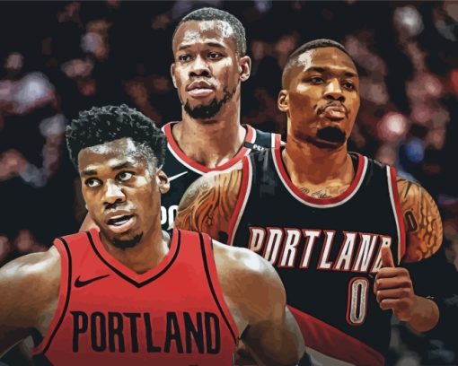 Portland Trail Blazers Diamond Painting