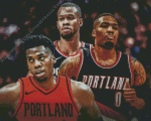 Portland Trail Blazers Diamond Painting