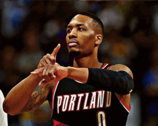 Portland Trail Blazers Player Diamond Painting