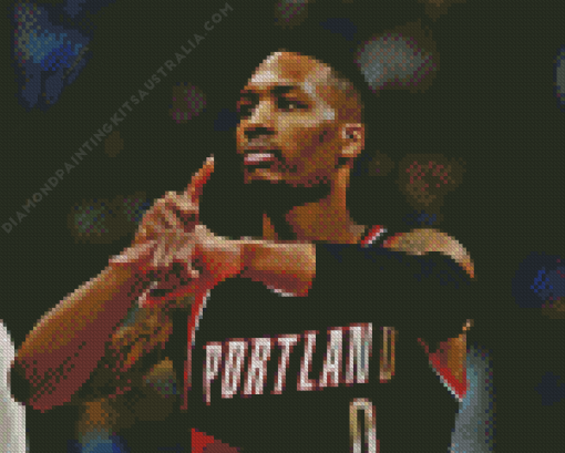 Portland Trail Blazers Player Diamond Painting