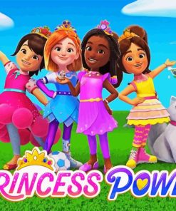 Princess Power Poster Diamond Painting