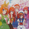 Quintessential Quintuplets Serie Diamond Painting