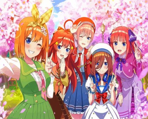 Quintessential Quintuplets Serie Diamond Painting