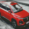 Red Mg Hector Diamond Painting