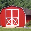 Red Mini Barn Diamond Painting