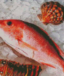 Red Snapper Diamond Painting