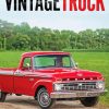 Red Vintage Truck Diamond Painting