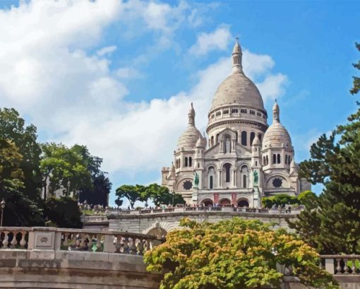 Sacre Coeur Basilica Diamond Painting