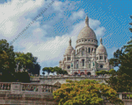 Sacre Coeur Basilica Diamond Painting