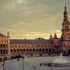 Sevilla Building In Spain Diamond Painting