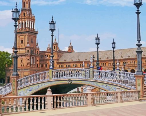 Sevilla In Spain Diamond Painting