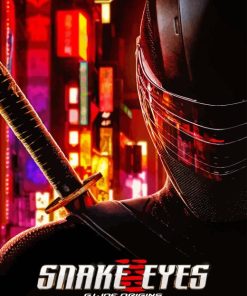 Snake Eyes Poster Diamond Painting