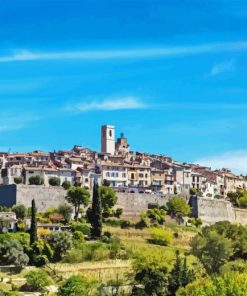 St Paul De Vence France Diamond Painting