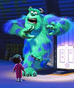 Sulley And Boo Characters Diamond Painting