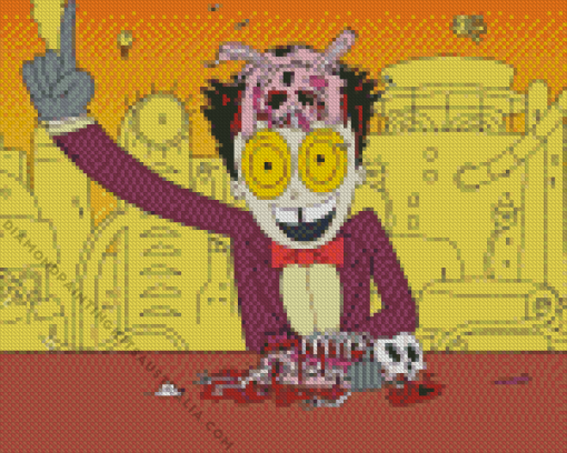 Superjail Character Diamond Painting