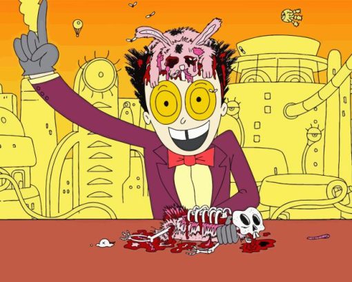 Superjail Character Diamond Painting