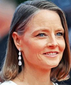 The American Actress Jodie Foster Diamond Painting