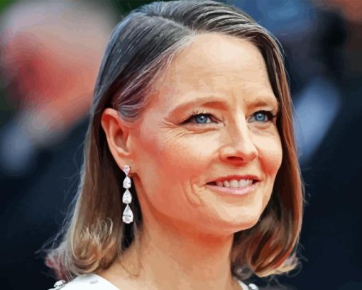 The American Actress Jodie Foster Diamond Painting