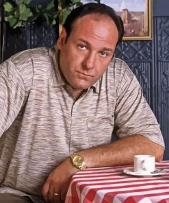 Tony Soprano Character Diamond Painting