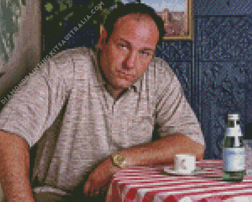 Tony Soprano Character Diamond Painting