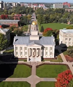 University Of Iowa City Diamond Painting