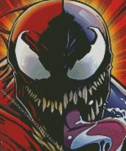 Venom And Carnage Movie Diamond Painting