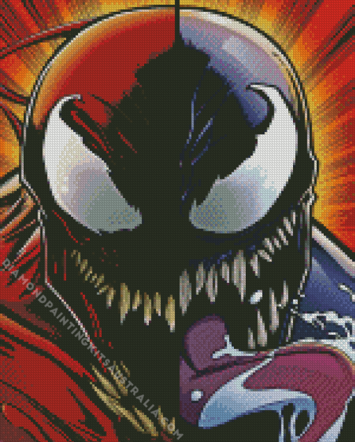 Venom And Carnage Movie Diamond Painting