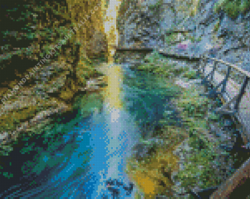 Vintgar Gorge Diamond Painting