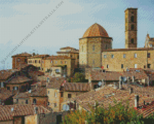 Volterra Buildings Diamond Painting