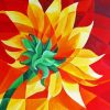 Abstract Sunflower Diamond Painting