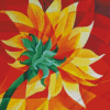 Abstract Sunflower Diamond Painting