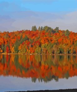 Adirondack Lake NYC Diamond Painting