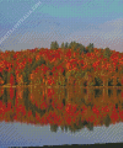 Adirondack Lake NYC Diamond Painting