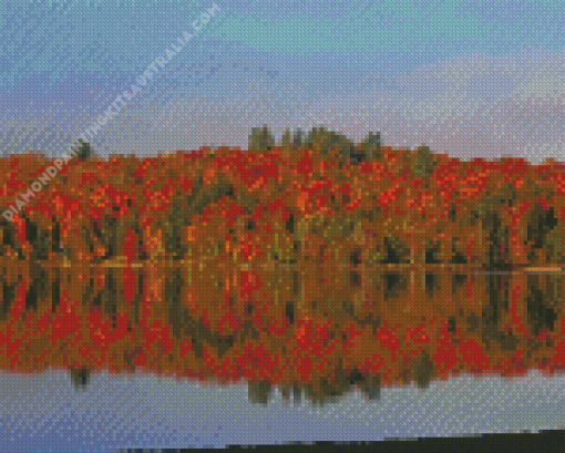 Adirondack Lake NYC Diamond Painting