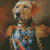 Admiral Dog Animal Diamond Painting